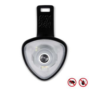 Max&Molly Ultrasonic Technology Against Ticks & Fleas Black Ультразвуковий відлякувач бліх і кліщів, чорний
