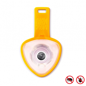 Max&Molly Ultrasonic Technology Against Ticks & Fleas Black Ультразвуковий відлякувач бліх і кліщів, помаранчевий