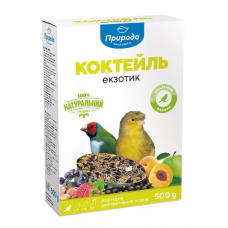 Корм для амадин та канарок Природа Коктейль «Екзотик» 500 г Корм для амадин та канарок Природа Коктейль «Екзотик» 500 г