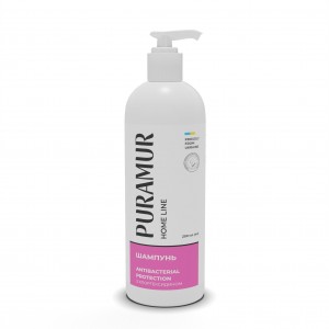 Шампунь для котів та собак Puramur Home line Antibacterial Protection з хлоргексидином 200 мл Шампунь для котів та собак Puramur Home line Antibacterial Protection з хлоргексидином 200 мл