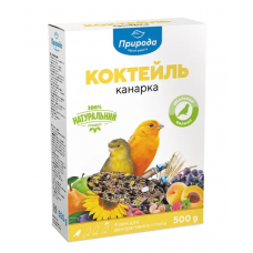 Корм для канарок Природа Коктейль «Канарка» 500 г Корм для канарок Природа Коктейль «Канарка» 500 г