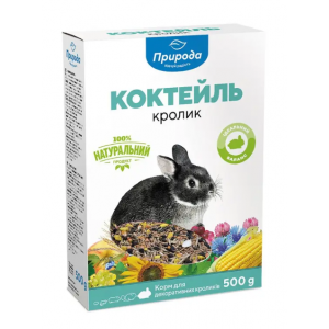 Корм для кроликів Природа Коктейль «Кролик» 500 г