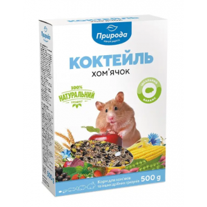 Корм для хом'яків Природа Коктейль «Хом'ячок» 500 г