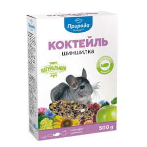 Корм для шиншил Природа Коктейль «Шиншилка» 500 г