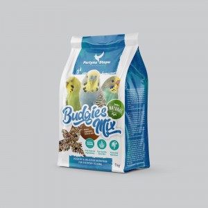Перлина Степу BUDGIES MIX суміш для хвилястих папуг 1кг